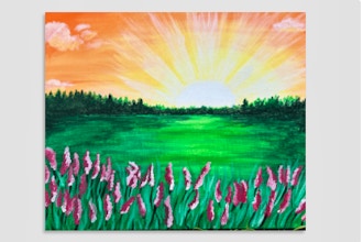 Morning Sunrise – Paint and Sip Night